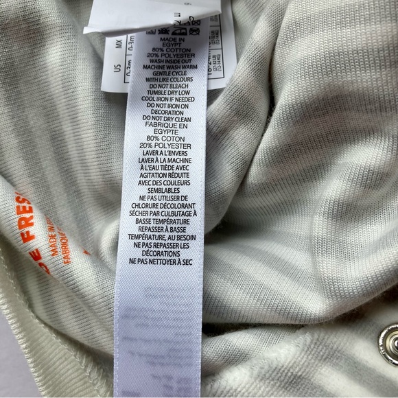 Joe Fresh Unisex Two Piece Sleeper Set Size 3 - 6 M NWT - Picture 6 of 6